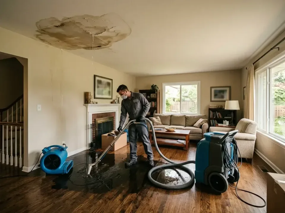 attic-pipe-burst-ceiling-drip-008 — frequently asked questions, Water Damage Restoration & Carpet Care in Stafford Courthous…